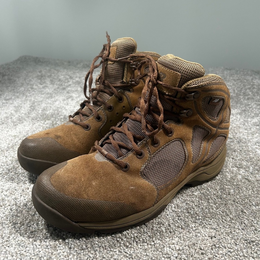 New Balance OTB Abyss II Tactical Boots Brown Suede Mesh Mid Top Mens 10.5 - Picture 4 of 9